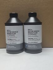 Genuine For Bmw Dot4 Brake Fluid - 355ml 12fl Oz 81220142156 2 Pack