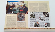 Buick 401 Nailhead Engine Original 2013 Article