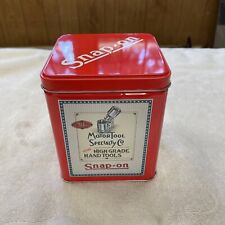 Snap On Vintage Tin Candy Box