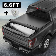 6.6 Bed Truck Tonneau Cover For 88-07 Chevy Silverado Gmc Sierra Soft Roll Up