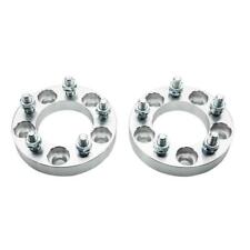 2pc 1 Inch Wheel Spacers Adapter 5x114.3 5x4.5 82.5cb 12 X20 For Ford Mustang