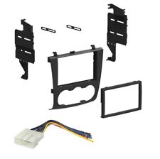 Car Radio Stereo Dash Installation Kit With Harness For 2007-2013 Nissan Altima