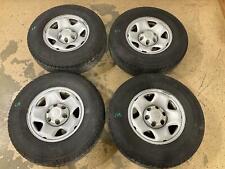 05-21 Toyota Tacoma Set Of 4 16x7 Steel Wheels W Tires 24575r16 Dunlop Oem