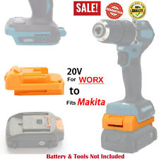 Battery Adapter For Worx 20v 6-pin Li-ion Battery For Makita 18v Cordless Tools