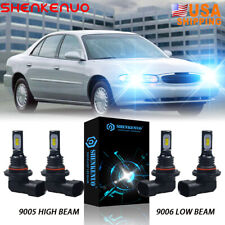 For Buick Century Regal 1997-2005 8000k Led Headlight Bulbs Hilo Beam Combo Kit