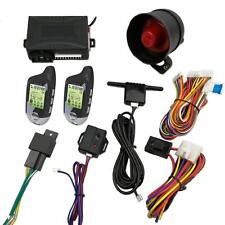 Vehicle Security Paging Car Alarm 2 Way Lcd Sensor Remote Engine Start System...