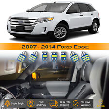 12 X Ultra White Led Lights Interior Package Kit For 2007 - 2014 Ford Edge