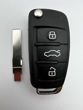 Oem Audi Keyless Entry Remote Fob 4 Button Uncut Flip Key Oem Audi Nbgfs12p71