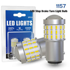 1157 Led Bulbs Clear Tail Brake Turn Signal Light 2057 2357 7528 Bay15d P215w