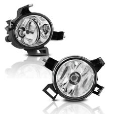 For 2005-2006 Nissan Altima Fog Lights Bumper Lamps Wiring Kit Switch Clear Pair