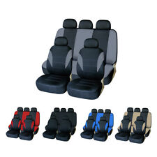 5-seat Flat Cloth Universal Seat Covers Fit For Car Truck Suv Van - Full Set