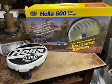 Hella 500 Amber 6 Fog Lights Lamps Nos 1994 Part 76310