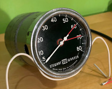 Stewart Warner Vintage Tach Tested Model 760 8k 8000 Rpm Tachometer