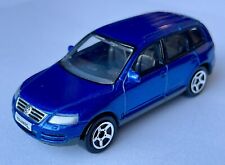 Realtoy Volkswagen Vw Touareg Diecast 161 Blue Very Rare 164 Us Seller