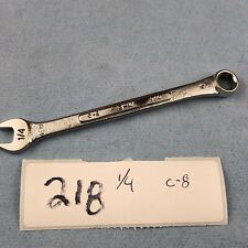 Vtg S-k Tools C-8 6-point 14 Combination Wrench Forged In Usa Replacement