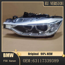Eu Left Xenon Headlight For 2013-2019 Bmw 3 Series F30 Oem63117339389 Original