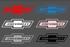 Chevy Bowtie Window Decal Multi Colors For Chevrolet Silverado Camaro Corvette