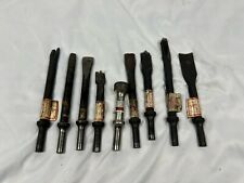 Snap On Tools 9 Piece Air Hammer Chisel Misc Bit Set
