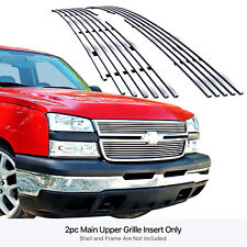 For 2006-2007 Chevy Silverado 150005-06 3500 Upper Stainless Billet Grille