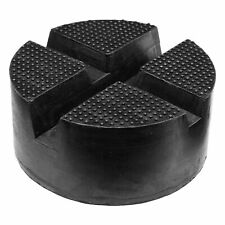 Universal Car Rubber Cross Slotted Jack Pad Adapter Guard Floor For Pinch Weld