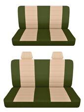 Fits 1973 Chevrolet Chevelle 4door Sedan Front And Rear Bench Seat Covers