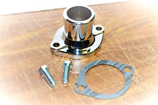 New Chrome Ford 351c400 Thermostat Housing With Gasketbolts Not O Ring-