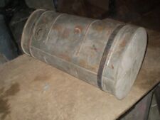 Vintage Original Model T Ford Oval Gas Tank With Straps And Sediment Bulb