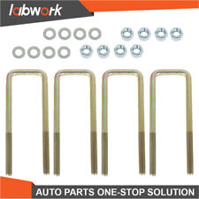Labwork Square U-bolts 2.5 Wide Leaf Springs 8.75 Long For 1988-2019 Chevy Gmc