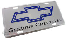 New Genuine Chevrolet License Plate Aluminum Stamped Metal Autocartruck Tag