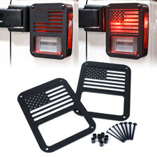Xprite Tail Light Covers Guard Protectors For 07-18 Jeep Wrangler Jk Unlimited