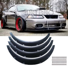 For Ford Mustang Car Fender Flares 4.5 Extra Wide Body Kit Wheel Arches 4pcs