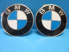 2 Genuine Wheel Center Cap Emblems For Bmw Oem 36136758569 70 Mm 2.7 Adhesive