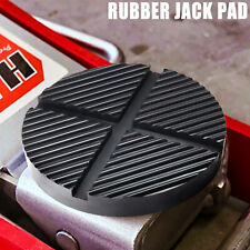 Universal Car Rubber Cross Slotted Jack Pads Adapter Guard Floor For Pinch Weld.