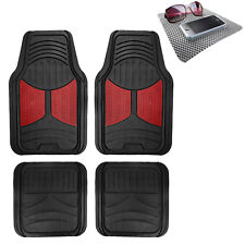 Fh Group Monster Eye Rubber Floor Mats Fit Most Car Truck Suv Van W. Dash Pad