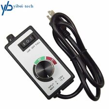 For Router Fan Variable Speed Controller Electric Motor Rheostat Ac 120v Newest