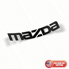 Mazda Tailgate Door Large Mazda Decal Vinyl Sticker Gloss Black