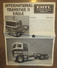 International Transtar Ii Eagle Semi Truck Car Model Instructions Diagram Ertl