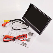 5 Tft Lcd Color Ccd Monitor Fit For Car Reverse Rear View Backup Camera Dvd