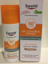 Eucerin Sun Oil Control Tinted Dry Touch Spf50 Sun Gel Cream 50ml Medium Nib