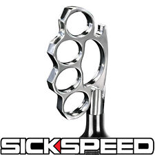 Chrome Shift Knob For Manual Short Throw Gear Knuckle Buster Shifter 12x20 K68