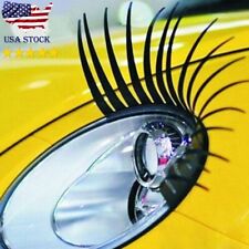 2pcs Cute Headlight Eyelashes 3d Auto Car Truck Styling Vinyl Decal Car Stickers