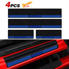 4x Fit Dodge Ram 1500 Accessories Cab Truck Door Sill Plate Cover Protector Blue