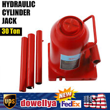 30 Ton Hydraulic Cylinder Flat Jack Automotive Car Truck Repair Shop Lift Tool