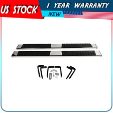 6 Side Steps Running Boards Nerf Bars Silver For 07-21 Nissan Frontier Crew Cab