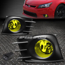 For 11-13 Scion Tc Amber Lens Bumper Fog Light Replacement Lamp Wbezelswitch