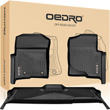 Oedro Car Floor Mat Liners 3d Mold For 2010-2014 Ford F-150 F150 Super Crew Cab