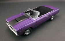 Gmp Acme 118 1970 Plymouth Road Runner Convertible- In Violet W Black Interior