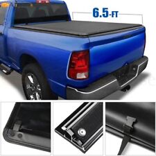 6.6ft Soft Roll-up Truck Bed Tonneau Cover For Chevrolet Silverado Gmc Sierra