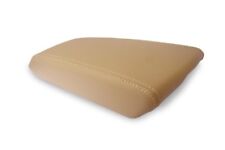 Center Console Armrest Leather Synthetic Cover For Hyundai Sonata 15-19 Beige