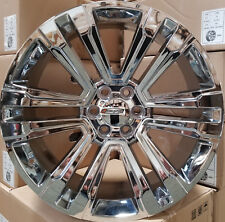 28 Gmc Replica Rims Chrome Wheels Fit Tahoe Sierra Yukon Silverado Denali G10